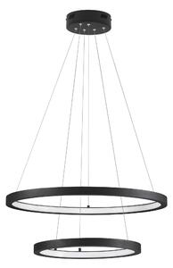 LED lustr Empatia 100 černé – Černá