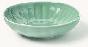 Porcelánové hluboké talíře s reliéfem Sali, 4 ks