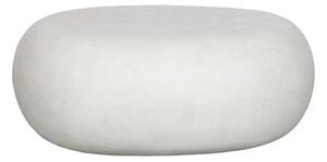 Bílý konferenční stolek 49x65 cm Pebble – vtwonen