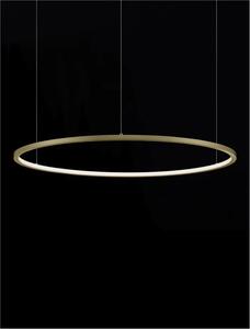 LED lustr Tarquin 80 zlaté