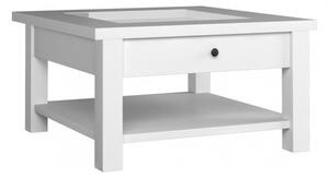GALA MEBLE ORIENT konferenční stolek bílý 93 x 54 x 93 cm