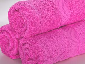 XPOSE® Froté ručník VERONA 3ks - karmínový 30x50 cm