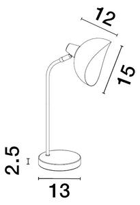 Designová stolní lampa Geeti – E14