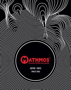 Mathmos Astro Vinyl, originální lávová lampa s růžovou tekutinou a žlutou lávou, 43cm