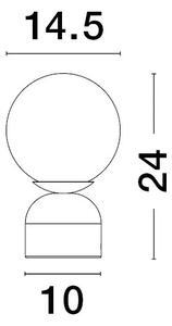 Designová stolní lampa Kenio – E27