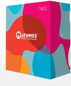 Mathmos Neo, originální lávová lampa, 1x20W, černá s modrou tekutinou a zelenou lávou, výška 42cm