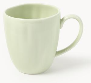 Porcelánové hrnky s reliéfem Sali, 4 ks