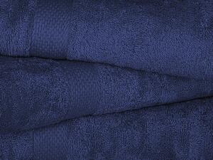 XPOSE® Froté ručník VERONA 3ks - tmavě modrý 30x50 cm