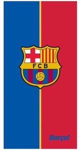 Fotbalová osuška FC Barcelona - motiv El Clásico - 100% bavlna - 70 x 140 cm
