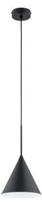 Lustr na lanku FABO 1xE27/15W/230V pr. 20,5 cm černá
