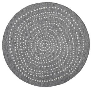Kusový koberec Twin-Wendeteppiche 103112 grau creme 200x200 cm