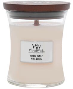 OnaDnes -20% Střední vonná svíčka WoodWick, White Honey