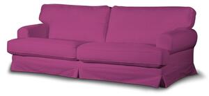 Potah na pohovku IKEA Ekeskog rozkládací barva růžová látka pletený vzor