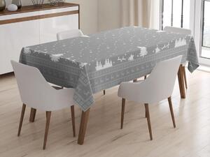 XPOSE® Obdelníkový ubrus NORWAY - šedý 155x220 cm