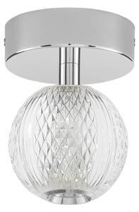 LED stropní svítidlo Brillante chrom – Šedá