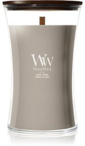Woodwick Wood Smoke vonná svíčka s dřevěným knotem 610 g
