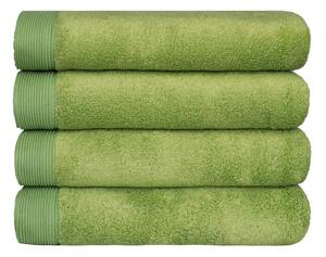 Modalový ručník MODAL SOFT 24519 zelená osuška 100 x 150 cm