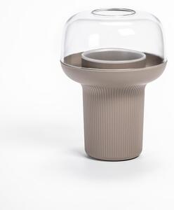 Humidarium: samozavlažovací květináč pro masožravé rostliny - Taupe