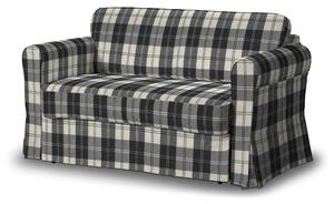 Potah na pohovku IKEA Hagalund barva černá látka pletený vzor, vzorované