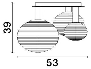 Designové stropní svítidlo Allen 2 – E27