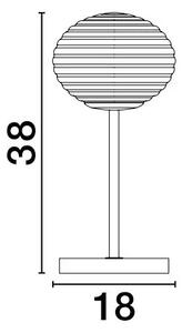 Designová stolní lampa Allen – E14