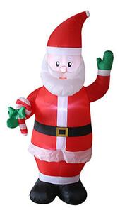 Nafukovací Santa Claus s LED osvětlením 210 cm