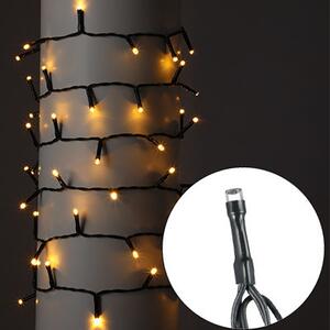 LED světelný řetěz 80 LED teplá bílá 150 cm