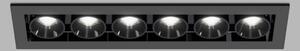 LED2 2560273 Zápustné svítidlo RIVA MINI 6, B 10W 2700K/3000K/4000K UGR černá