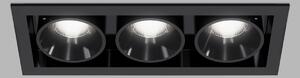 LED2 2560753 Zápustné svítidlo RIVA MAXI 3, B 15W 3000K/3500K/4000K UGR černá