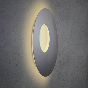 Escale Blade Open LED nástěnné svítidlo antracit Ø 59cm