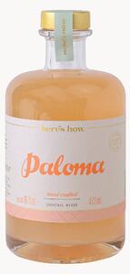 Ručně vyrobený šejkr na koktejly Paloma