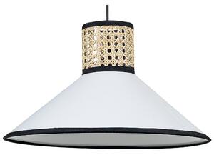 Závěsná lampa MANTUA Ratan Bílá