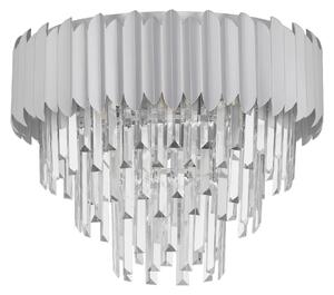 Designové stropní svítidlo Magnolia chrom – Šedá