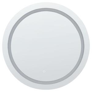 LED koupelnové zrcadlo COURSEULLES 79 cm 79 cm Stříbrná