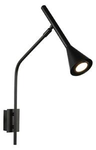 Moderní nástěnná lampa Gygnus černá – GU10
