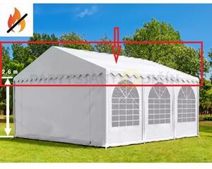 PVC Střešní plachta 4x6m Professional 2,6m barva Bílá