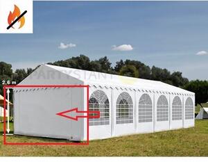 Bočnice 5x2,6m PVC Professional barva Bílá