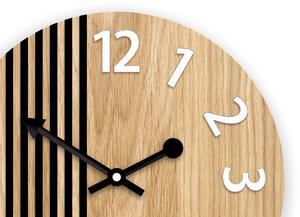 Dřevěné nástěnné hodiny Londýn