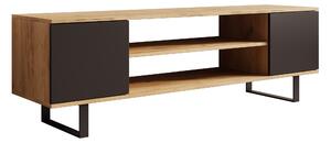 ADRK RTV stolek LOFTER OCB, černá/dub craft Šířka (cm): 155