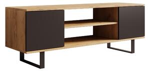 ADRK RTV stolek LOFTER OCB, černá/dub craft Šířka (cm): 135