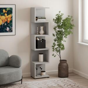 ADRK Designový regál na knihy MORTEN G 42, šedá
