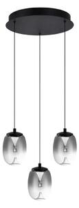 Designový lustr Pamela 11 Line 3 chrome – LED integrovaný