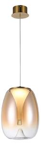Designový lustr Pamela 27 mosaz – 27 x 40 x 120 cm