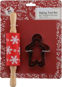 Vánoční sada na pečení Gingerbread man, 4 ks