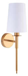 Endon 110738 - Nástěnná lampa 1xE14/6W/230V bílá/zlatá