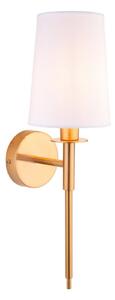 Endon 110738 - Nástěnná lampa 1xE14/6W/230V bílá/zlatá
