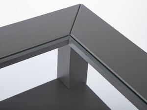 Inter Link Konferenční stůl s bezpečnostním sklem (115 x 60 x 45 cm, šedá) (100351859004)