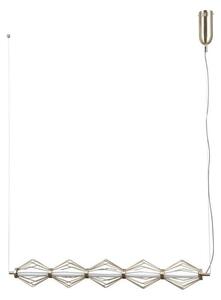 ITALUX PND-34403-5-HBR - LED Lustr na lanku SEVILLA LED/25W/230V 3000K zlatá