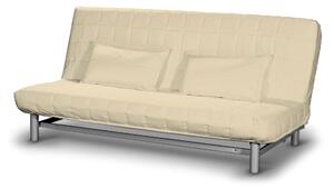 Potah na pohovku IKEA Beddinge krátký barva krémová látka lesklé, pletený vzor