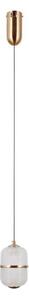 ITALUX PND-34375-1-HBR - LED Lustr na lanku ALANI LED/6W/230V 3000K zlatá